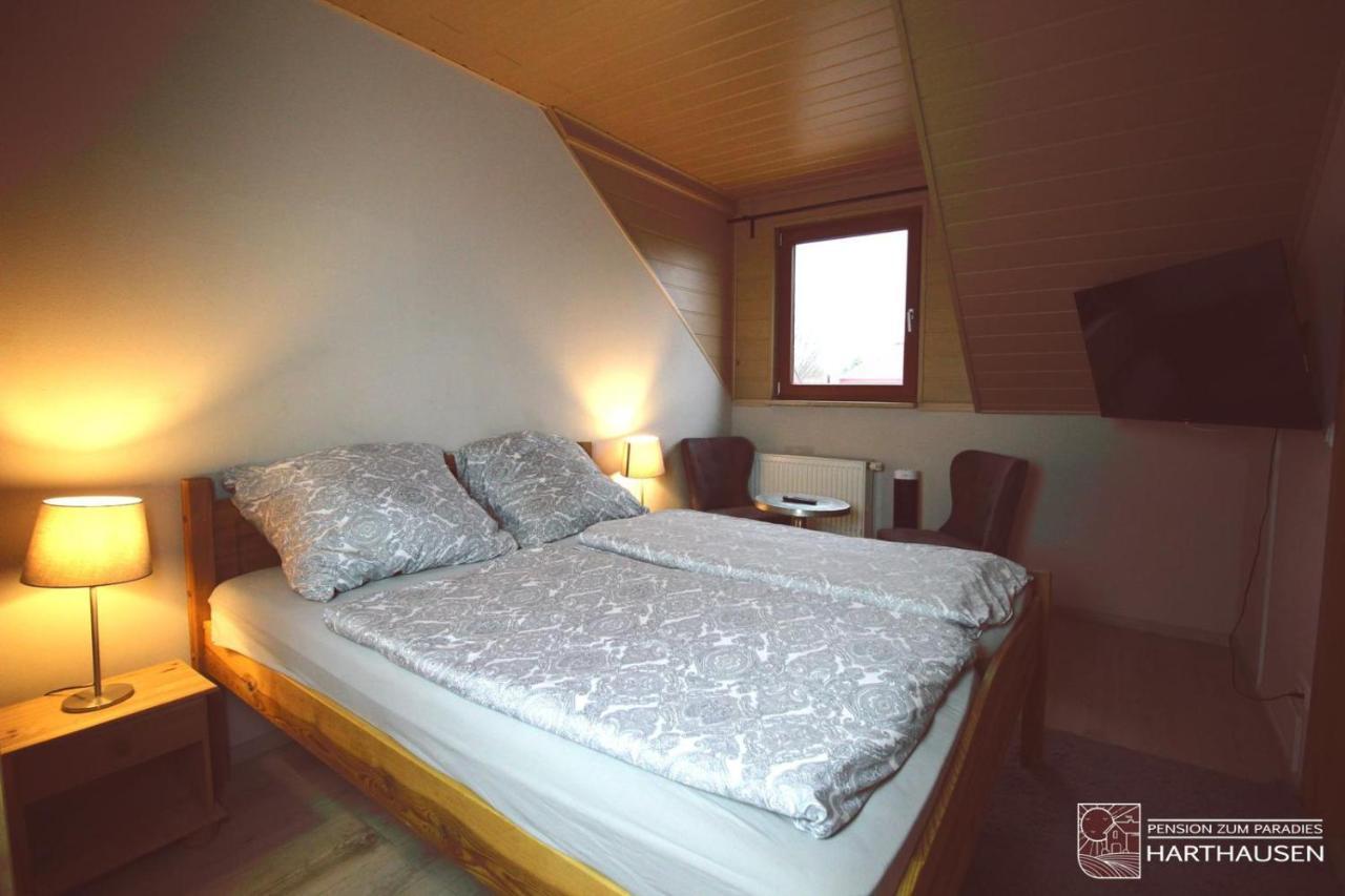 Pension Zum Paradies Harthausen  Buitenkant foto